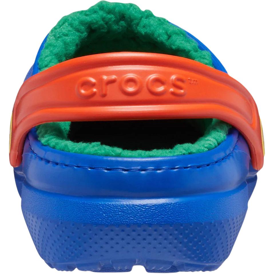 Crocs Classic Lined Comfortable Soft Non-Slip Durable Low-Top Sandals Kids Sandals Blue 207010-4LB