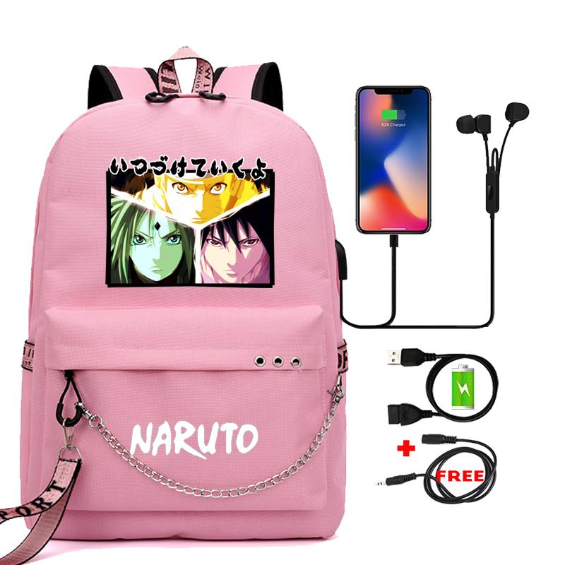 Anime Bookbag Teenage Backpack Unisex School Bag for Boy Girl Cartoon Printing Laptop Bagpack Back To School