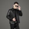 Autumn and Winter Genuine Leather Jackets for Men, New Business Casual, High-end Temperament, Fashionable Windproof Leather Jackets