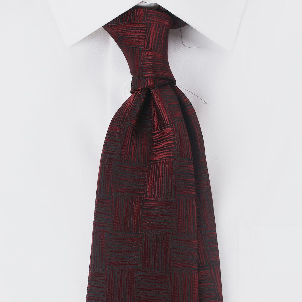 Pattern Italian Jacquard Tie Men'S Casual Business High-End Dress Wedding Suit Shirt Accessories Unique Stripes