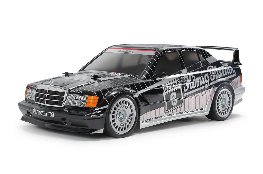 Tamiya Scale Electric RC Car Series 752 190 E EVO II 1991 Electric Radio Control Model 58752 1/10 No. Mercedes-Benz 2.5-16 (TT-02 Chassis)