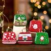 Weihnachtshandtaschenform Pralinenschachtel Cartoon Metalldose Keks Geschenkverpackung Boxen Kinder Weihnachtsfeier Gastgeschenke Noel Frohes Neues Jahr 2025