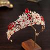 Crown Tiara New Bridal Wedding Hair Accessories Crown Retro Baroque Palace Style Queen Tiara