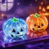 Glittery Fidget Ball 1/2/3Pcs Halloween Pumpkin Stress Relief Toy, Creepy Head Squeeze Elastic Toy Glitter for Kids Adults, Party Favors Relaxation