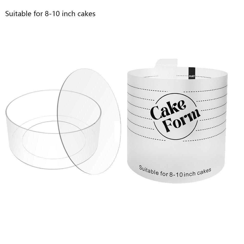 Adjustable Round Cake Ring Mold Retractable Fondant Tools Mousse Cake Ring Acrylic Circle Baking Ring Cake Tools