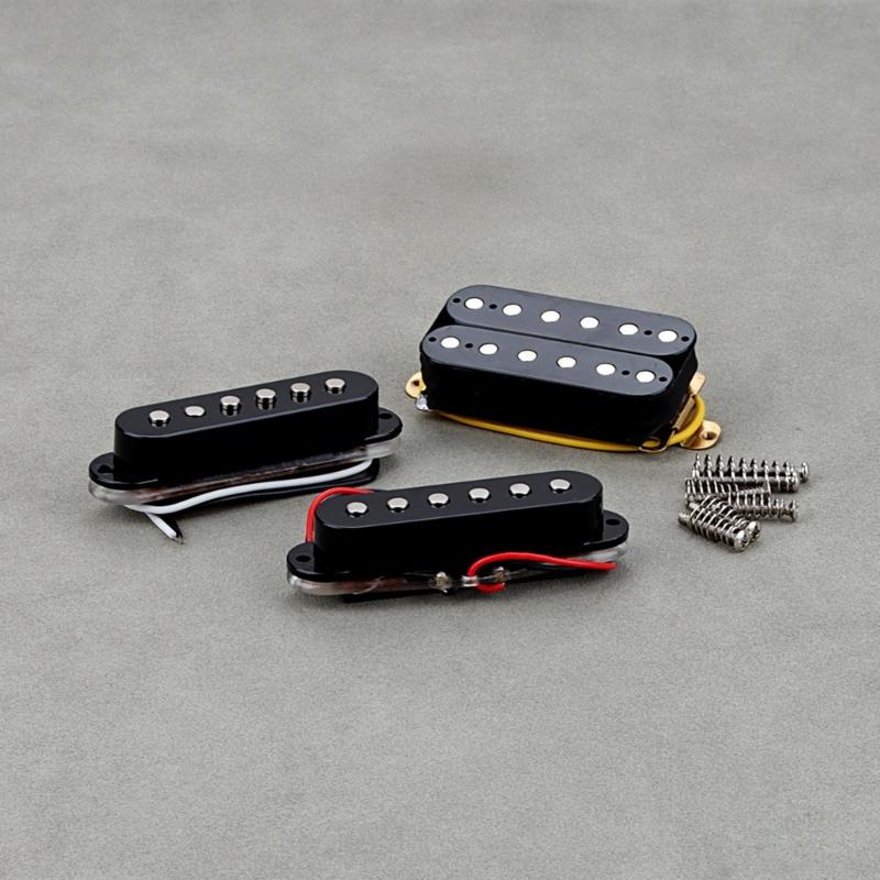 Electric Guitar Pickup Ceremic Magnet Neck Middle Bridge Single Coil Pickups & Screws Electric Guitar Parts Replacements