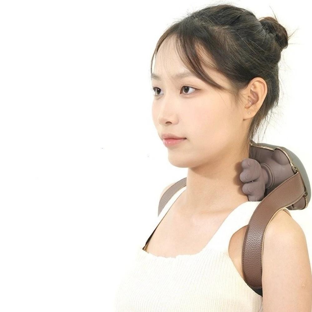 Comfortable Bionic Neck Massager 3-Level Modes Kneading Massager for 5V2000MHA Neck Relief