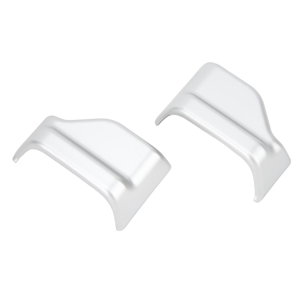 2Pcs Seat Belt Buckle Cover Trim Cap Matt Plated Protective Stylish High Hardness Replacement for Benz Vito W447