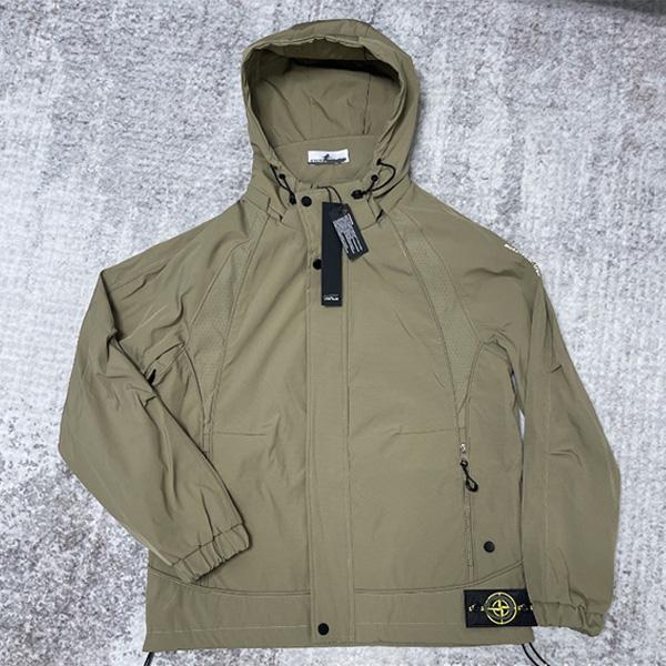 

Plus Size Windbreaker Spring/Fall Hooded Sun Protection Jacket Men s Jacket 3XL зелений