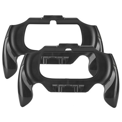 2 ks Gamepad Řídítka Rukojeť Držák Podpěra Příslušenství pro Sony PSV2000 pro PSVITAčerná