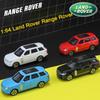 1:64 Range Rover 50th Anniversary Diecast Alloy Model Toy Car Wheels Slide Forward Metal Body Rubber Tires Vehice Christmas Gift