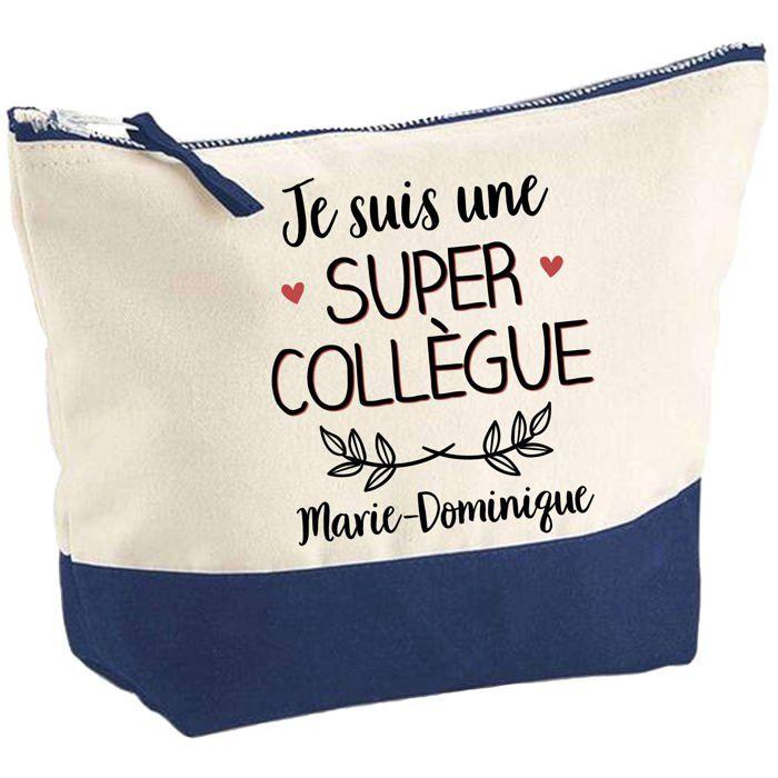 Trousse de maquillage - PLANETEE - Marie-Dominique Super Collègue - Grand format - Coton - Impression HD