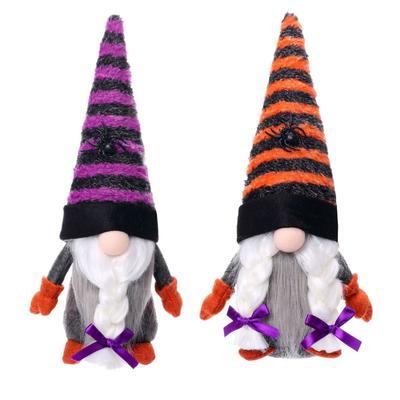 Halloween Faceless Dwarf Cute Plush Gnome Wearing a Hat Festival Decoration Supplies