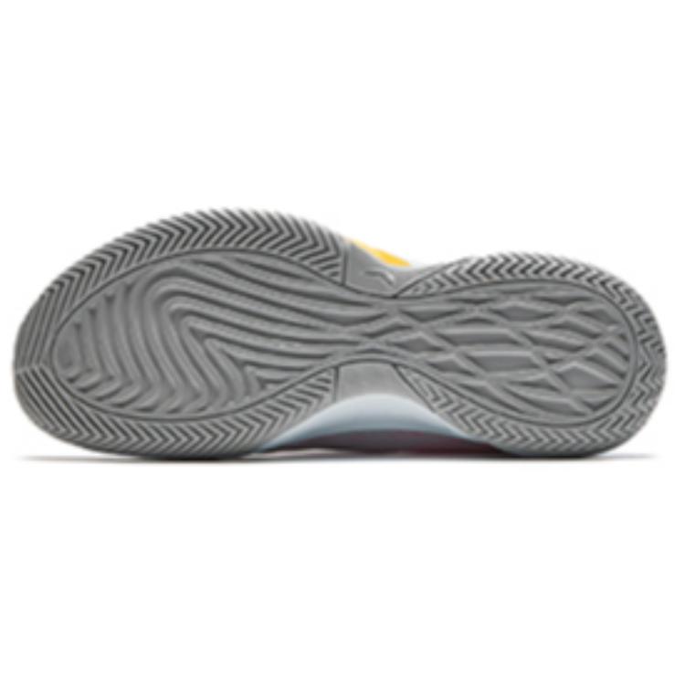 New Anta Instantaneous 1 Cushioning Wear-Resistant Low-Top Basketball Shoes Men's White Pink 912421601Q-1