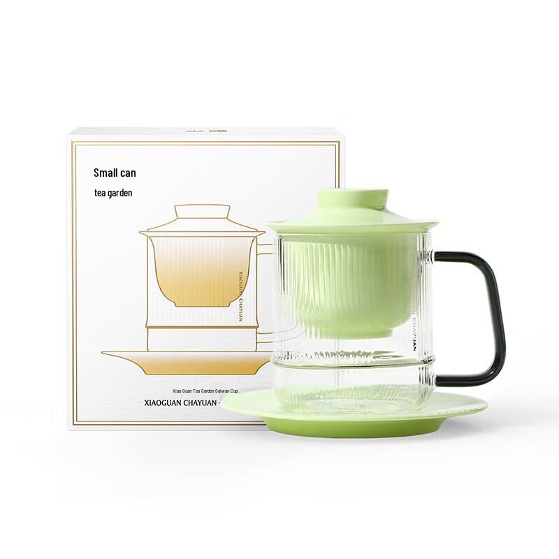 Чайный набор Гайвань из белого фарфора Чайный сад Сяогуань