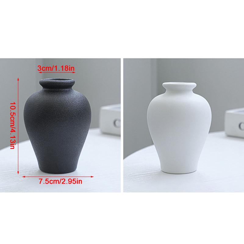 5-Piece Set Of Simple Ceramic Vases, Fresh Small Vases, Desktop Decorations, Simple Porch, Tv Cabinet, Home Crafts