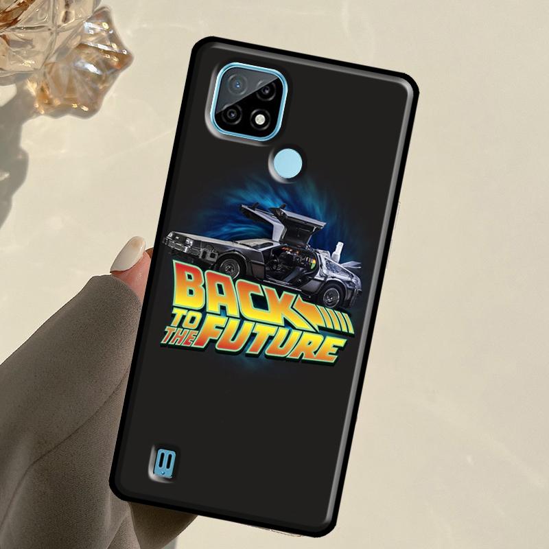 Back to the Future Cool For Realme 14 Pro Plus 10 11 12 13 GT 6 6T 5 GT7 Pro C61 C55 C53 C51 C21Y C25S C67 C75 Case