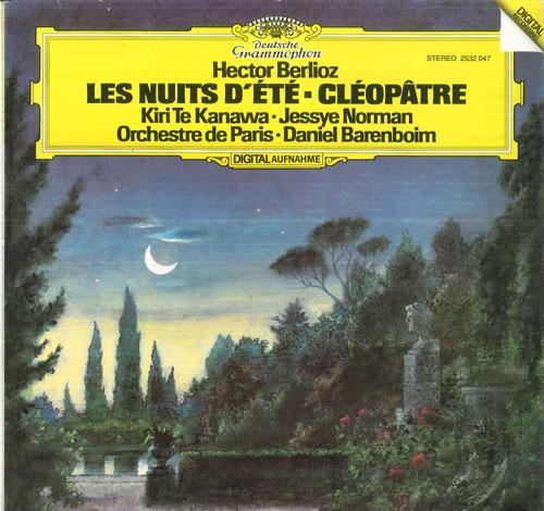 

LP Record KIRI TE KANAWA, JESSYE NORMAN, DANI - Berlioz Les Nuits D Ete, Op7 / La M 2532047 DEUTSCHE GRAMMO Venezuela Classical Used
