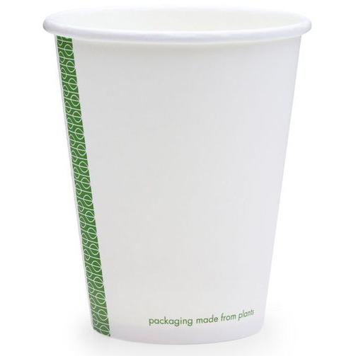 Kubek Papierowy Biały Vegware 250 Ml Śr. 80 Mm 50 Szt.
