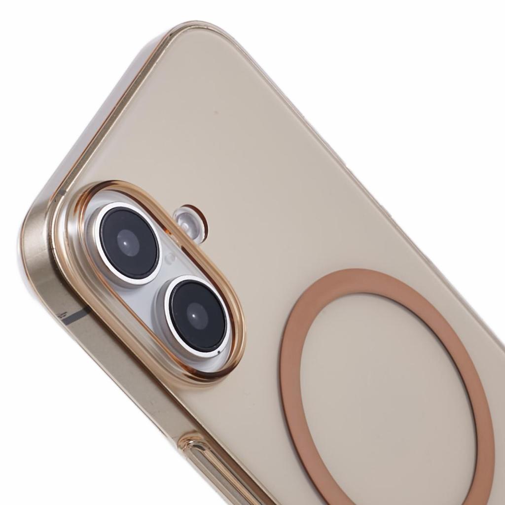 X-LEVEL For iPhone 16 Plus Magnetic Case Slim Shockproof Hard PC Clear Phone Cover