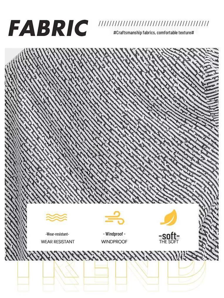 Men's Hong Kong Style Woolen Coat - Spring/Autumn Casual Couple Workwear Jacket, Trendy & Versatile Top