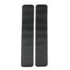 4pcs Black Car Door Sill Plate Protector 3D Carbon Fiber Look Car Sticker Sill Scuff Cover Anti Scratch Decal For All Car