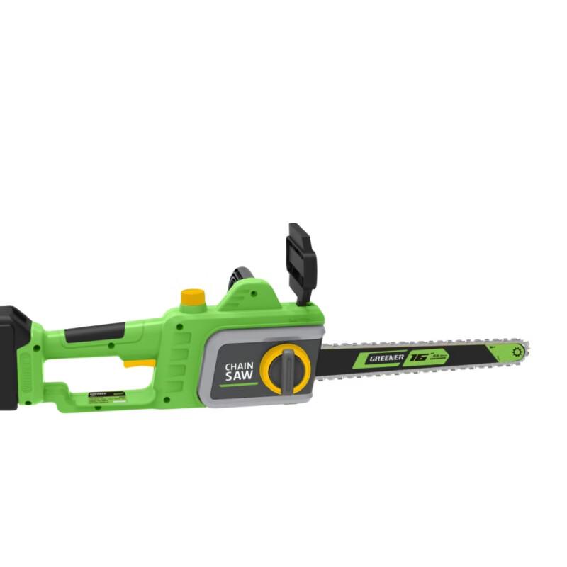 

Greener 16-inch Cordless Brushless Chainsaw CN plug (adapter included)