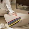 Moderne Wohnkultur Kissenbezug aus Baumwolle und Leinen, japanischer Lazy Couch Fußhocker, besticktes Tatami-Yoga-Meditationskissen, Futon