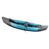 Kayak Plegable para 2 Personas Portátil Protección Solar PVC Grueso Canoa Inflable para Pesca