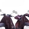 Motorcycle Windproof Quilt Thickened PU Warm Leg Cover Waterproof Winter Cold Proof Protects Stomach and Legs Windshield Quilts