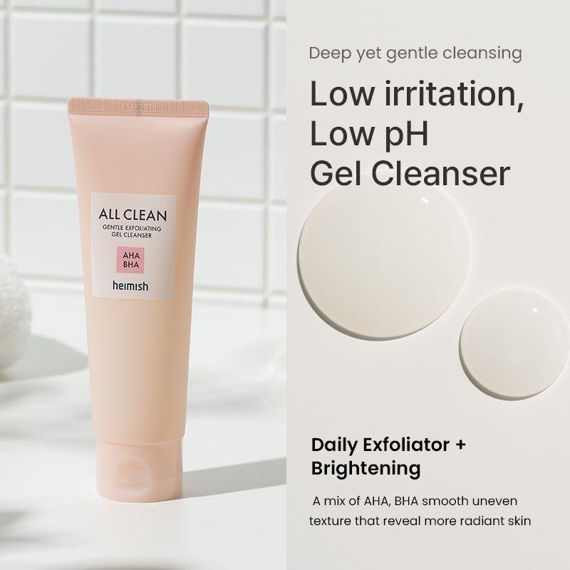 Heimish All Clean Gentle Exfoliating Gel Cleanser 130ml