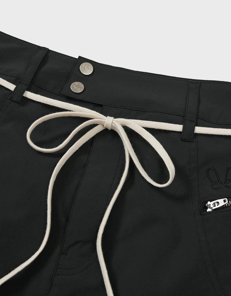 Ememdeobeulyu [Mmw] String Mid Skirt (Black)