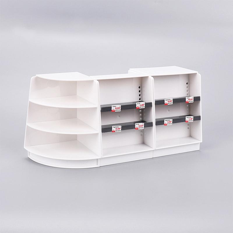 Dollhouse Miniature Supermarket Empty Shelf Mini Display Stand Storage Rack Model Toy Decor