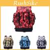 Casual Mens Backpack With Geometric Pattern And Waterresistant Material For School