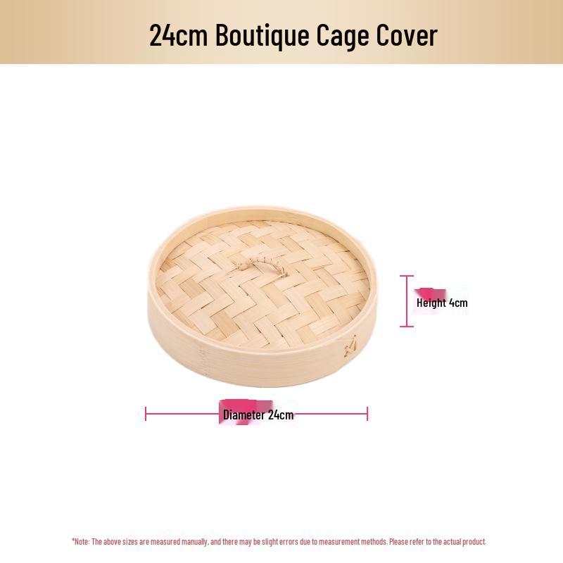 Mini Bamboo Xiao Long Bao Steamer with Steaming Grid for Dumplings
