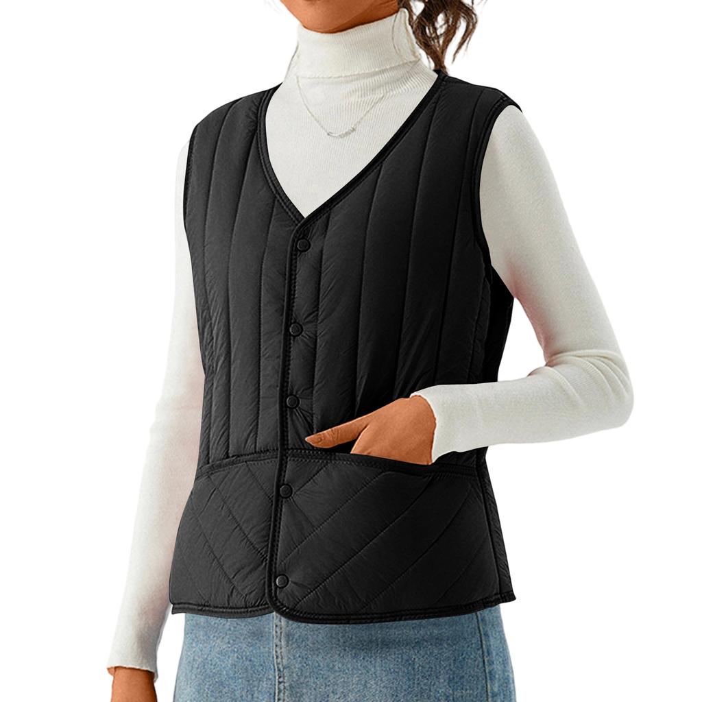 Women's Fashion Light Jacket Stand Collar Multicolor Zipper Button Coat