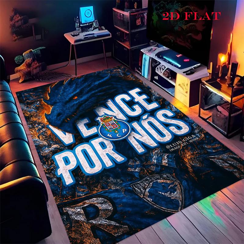 

Dragões logo Carpet Rug for Living Room Bedroom Home Sofa Decoration,Kids play Nonslip Floor Mat 40x60cm( 15x23in )