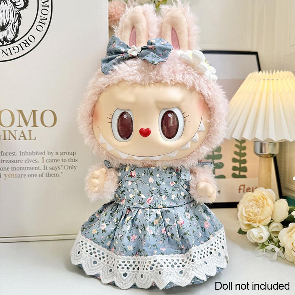 Pro 38cm panenky Labubu, oblečení pro panenky, módní oblečení, mikiny s kapucí, barevné sladění oblečení pro panenky, mikiny, doplňky pro panenky, roztomilé dekorace, malé hadříky