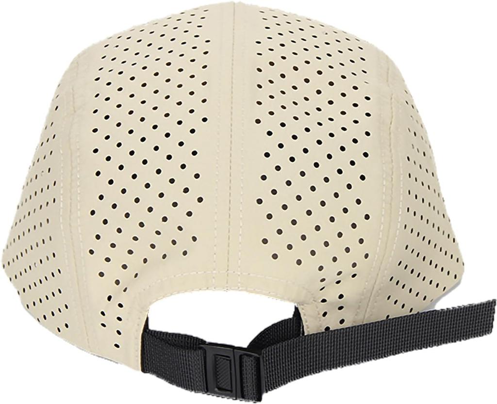 Laquest Mesh Jet Cap Camp Simple Cap, Five-Panel Low-Profile, Men's/Women's (Size M, Black)