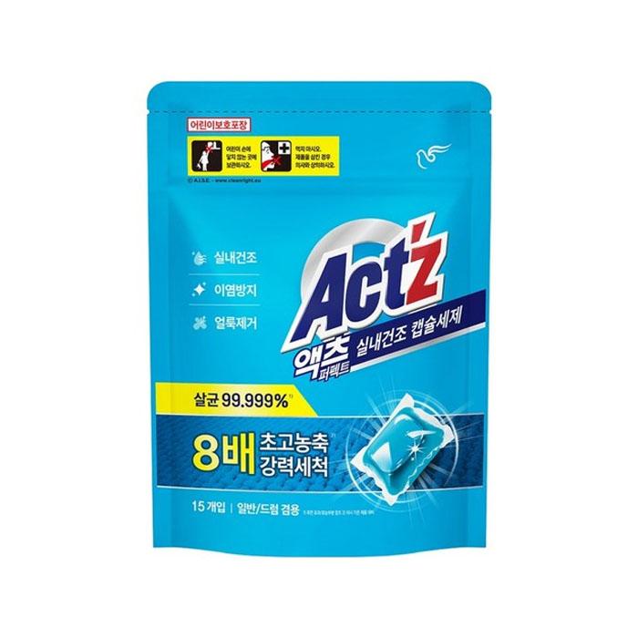 Капсулы для стирки Act z Perfect Indoor Drying – 15 / 60 штук 15 Capsules / Pods