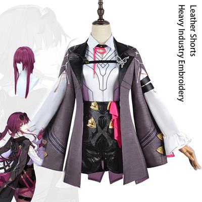 Honkai: Star Rail Kafka przebranie na karnawał COS haftowany kostium królewskiej siostry Anime odzież damska