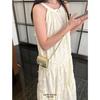 Rhombus mini small waste bag versatile gold silver mini messenger bag women's chain bag change bag