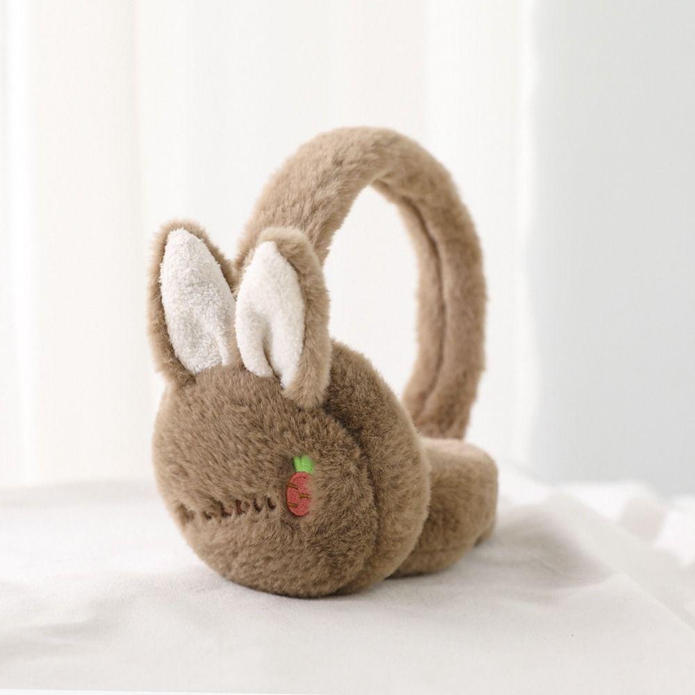 Cartoon Doll Wind Proof Earflap Plush Earmuffs Children Ear Cover Winter Ear Cover Women Earmuffs