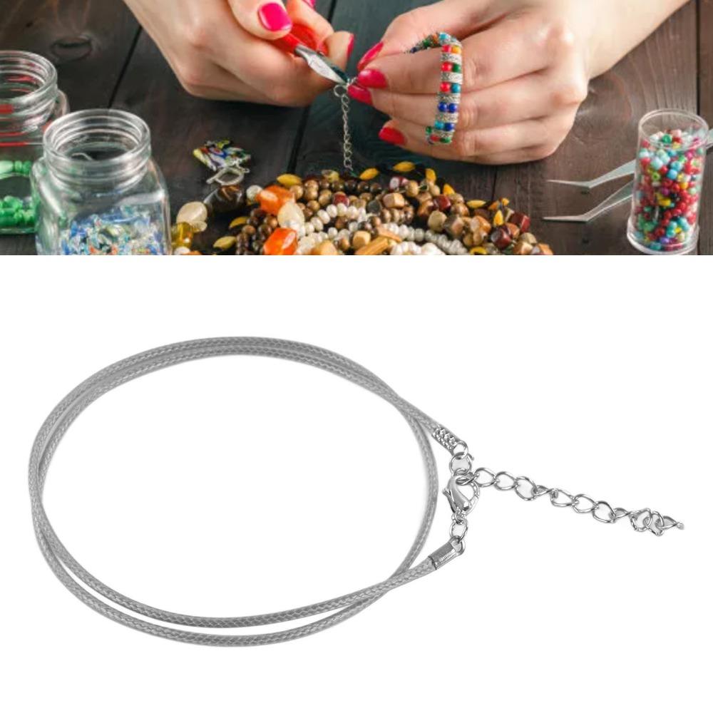 20pcs Chain Clasp Included Necklace String Rope DIY Necklace Rope For Jewelry Making