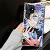 Demon Slayer Douma Case for Samsung Galaxy S25 S24 S23 S22 Ultra Soft Phone Cover S25 Edge S21 Plus S20 FE S10 + Black Cover