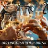 10Pcs Bow Decor Bow Drink Tags Wine Glass Charms Acrylic Knot Drink Tag for Birthday Wedding Party Decorations