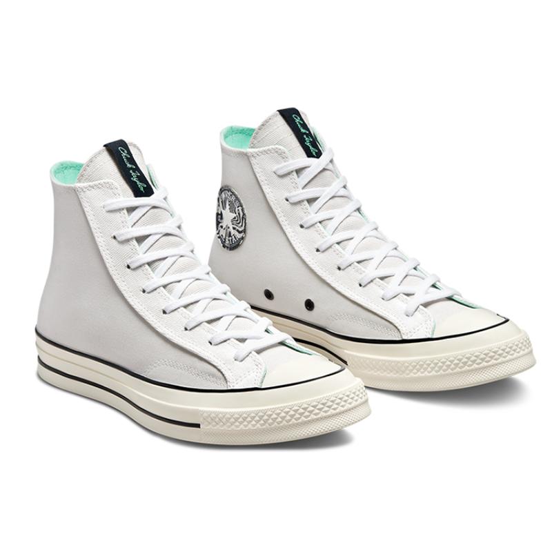 Converse 1970s Chuck Taylor All Star Wear-Resistant High-Top Canvas Shoes Unisex Gray