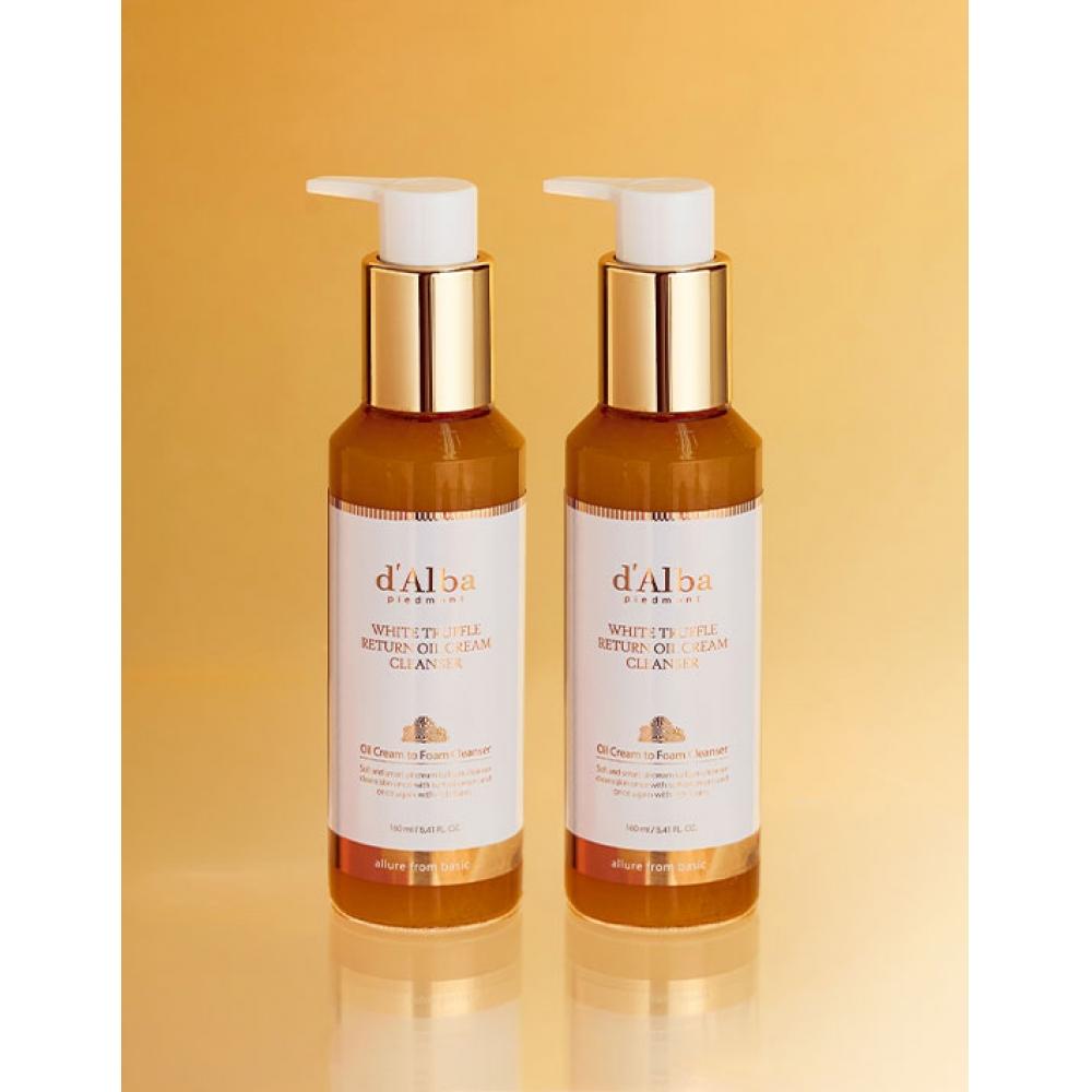 Dalba White Truffle Return Oil Cream Cleanser 160ml Set Of 2