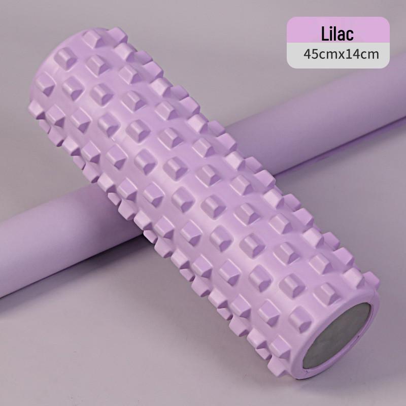 Zf1 45cm 2-in-1 Foam Roller & Wolf Teeth Stick for Yoga, Fitness, Muscle Massage & Stretching