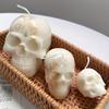 3D Skull Candle Silicone Mold DIY Halloween Decorative Candle Handmade Soap Plaster Epoxy Craft Casting Tools for Home Gifts
